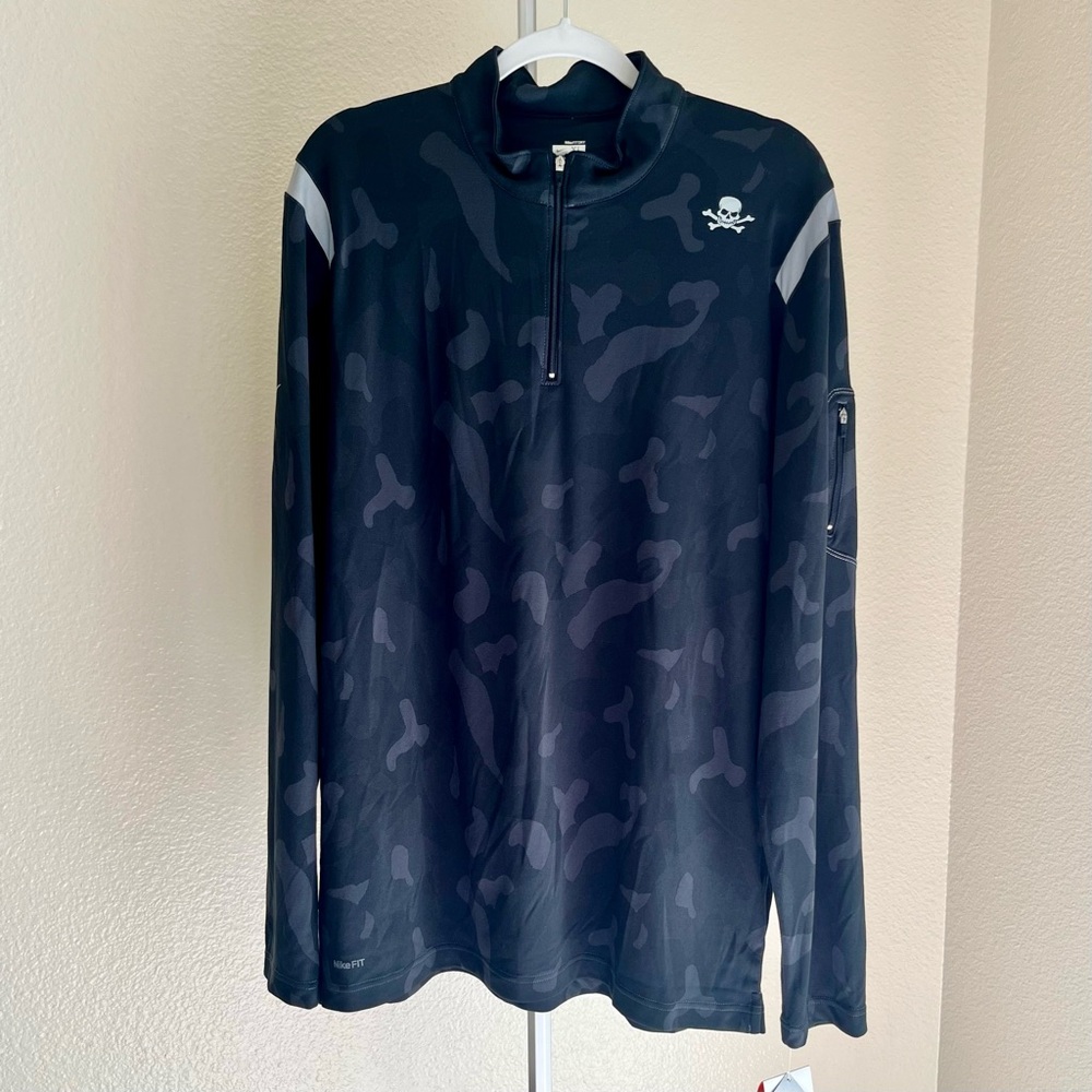 Vintage Nike Dry Fit Pre Lives Camo Shirt Size XL NWT